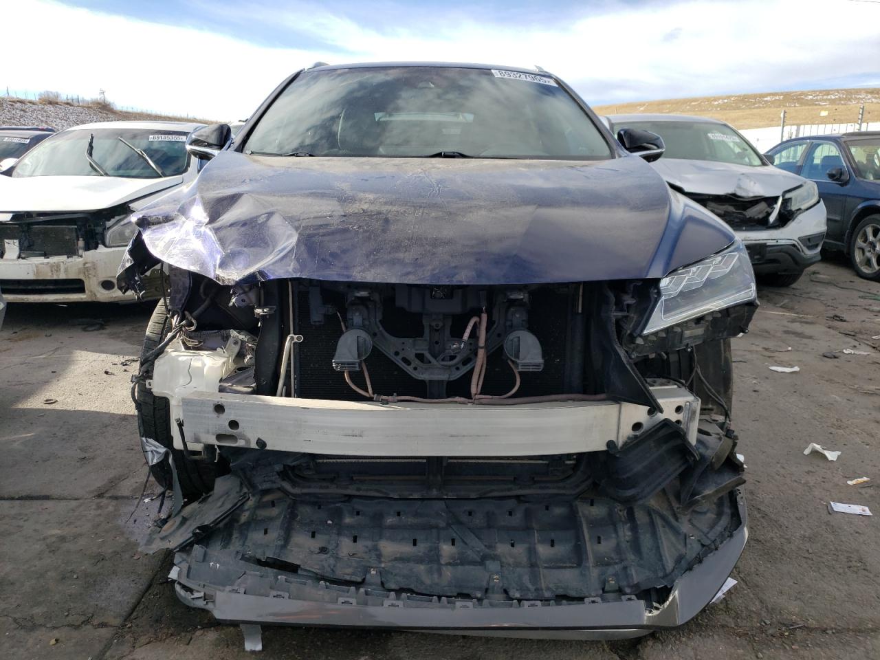 2017 Lexus RX VIN 2T2BZMCA4HC076344 Copart auction photo, front end / minor dent/scratches damage thumbnail 5
