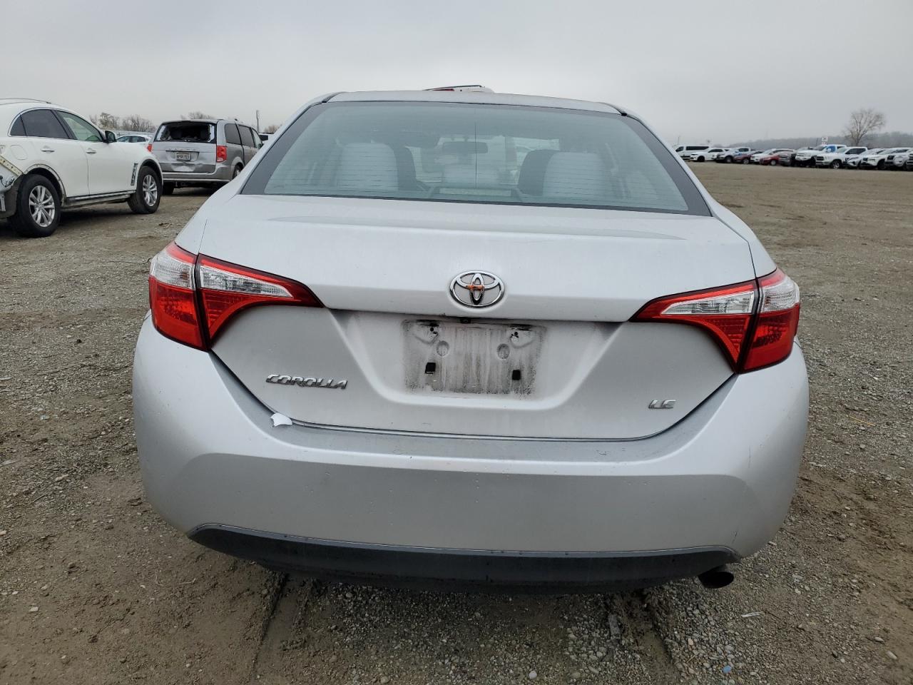 2015 Toyota Corolla VIN 2T1BURHE7FC399117 Copart auction photo, front end damage thumbnail 6