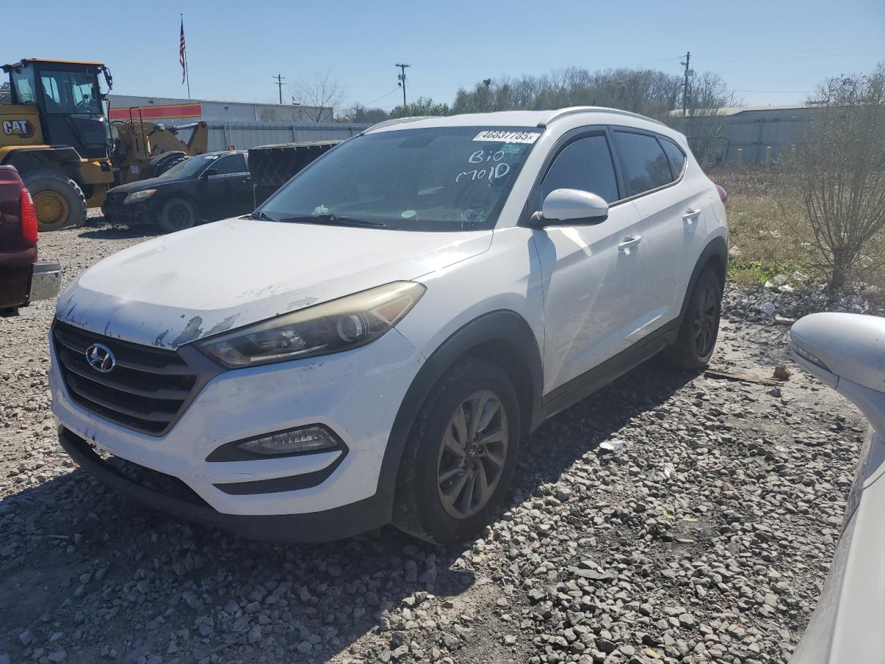 2016 Hyundai Tucson VIN KM8J33A48GU091337