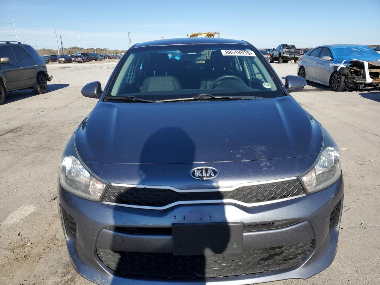 2020 KIA Rio VIN 3KPA24ADXLE295594 Copart auction photo, all over damage thumbnail 5