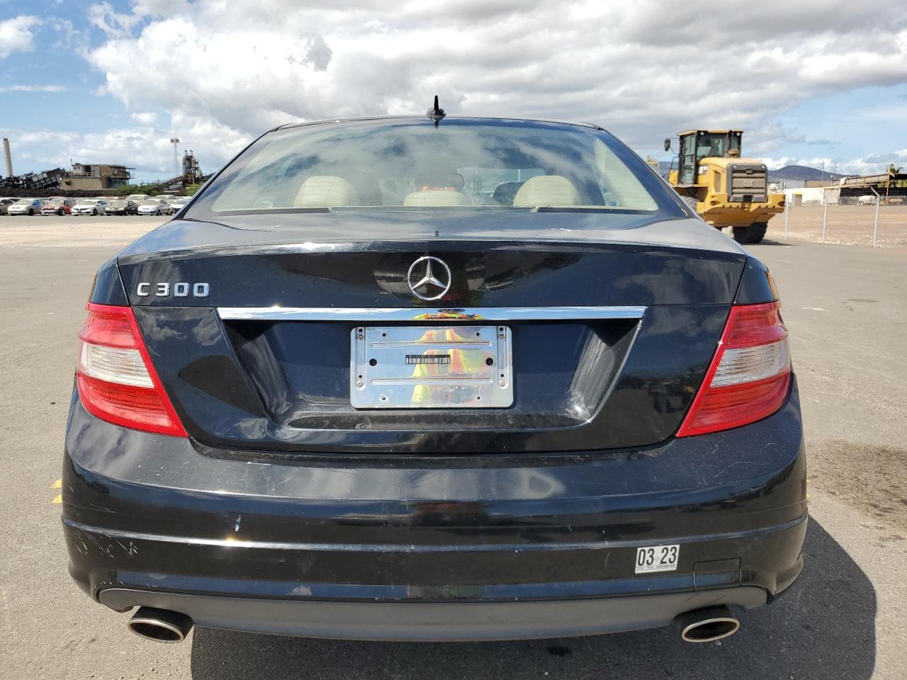 2011 Mercedes-Benz C-klasse VIN WDDGF5EB9BR183035 Copart auction photo, rear end damage thumbnail 6