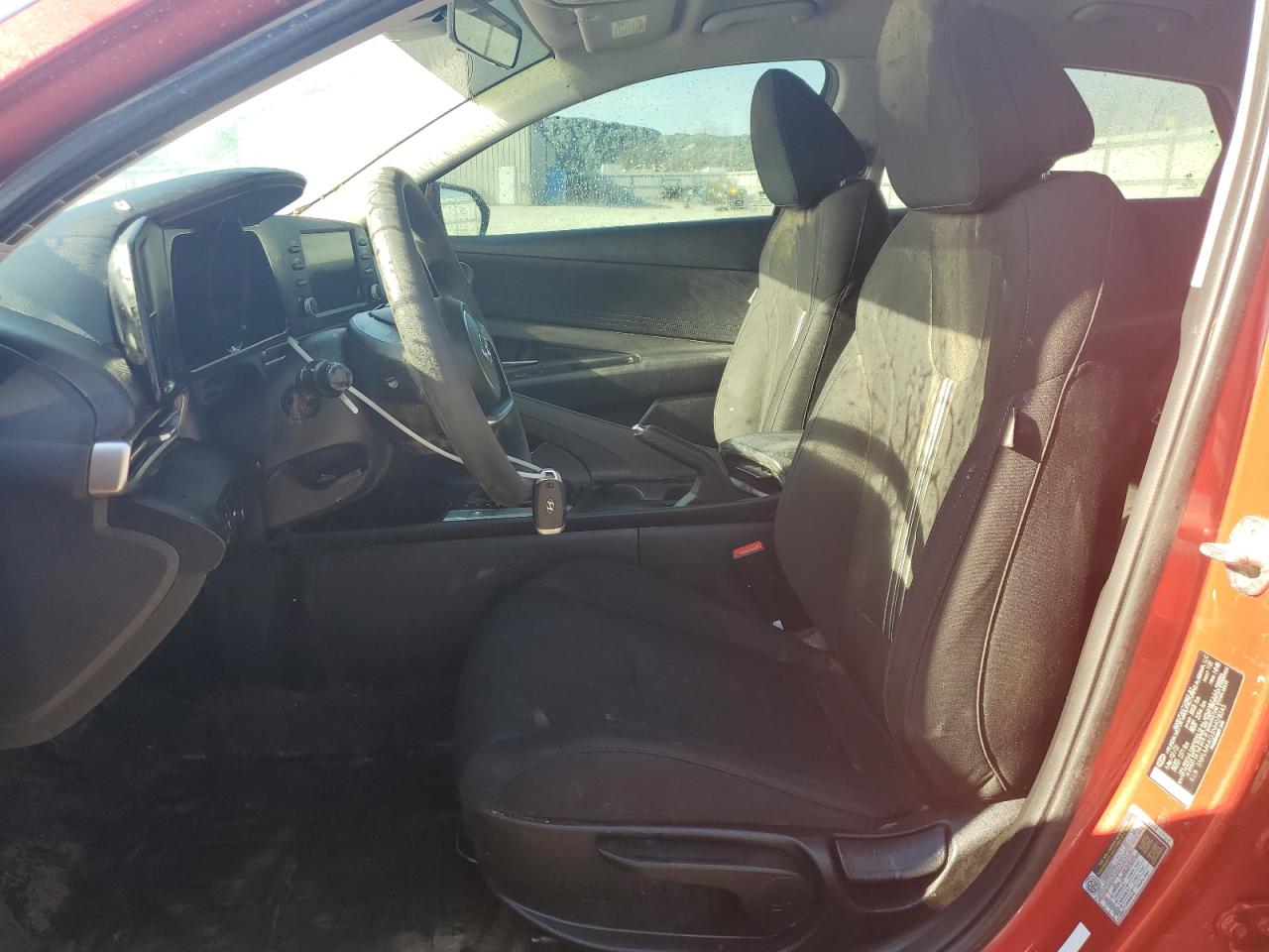 2022 Hyundai Elantra VIN 5NPLM4AG3NH078545 Copart auction photo, water/flood damage thumbnail 7