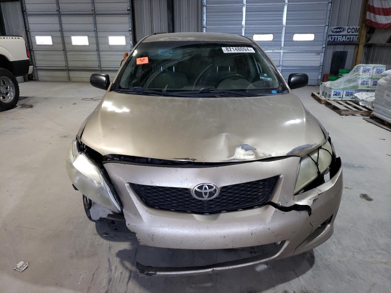 2010 Toyota Corolla VIN 1NXBU4EEXAZ258086 Copart auction photo, rear end / front end damage thumbnail 5