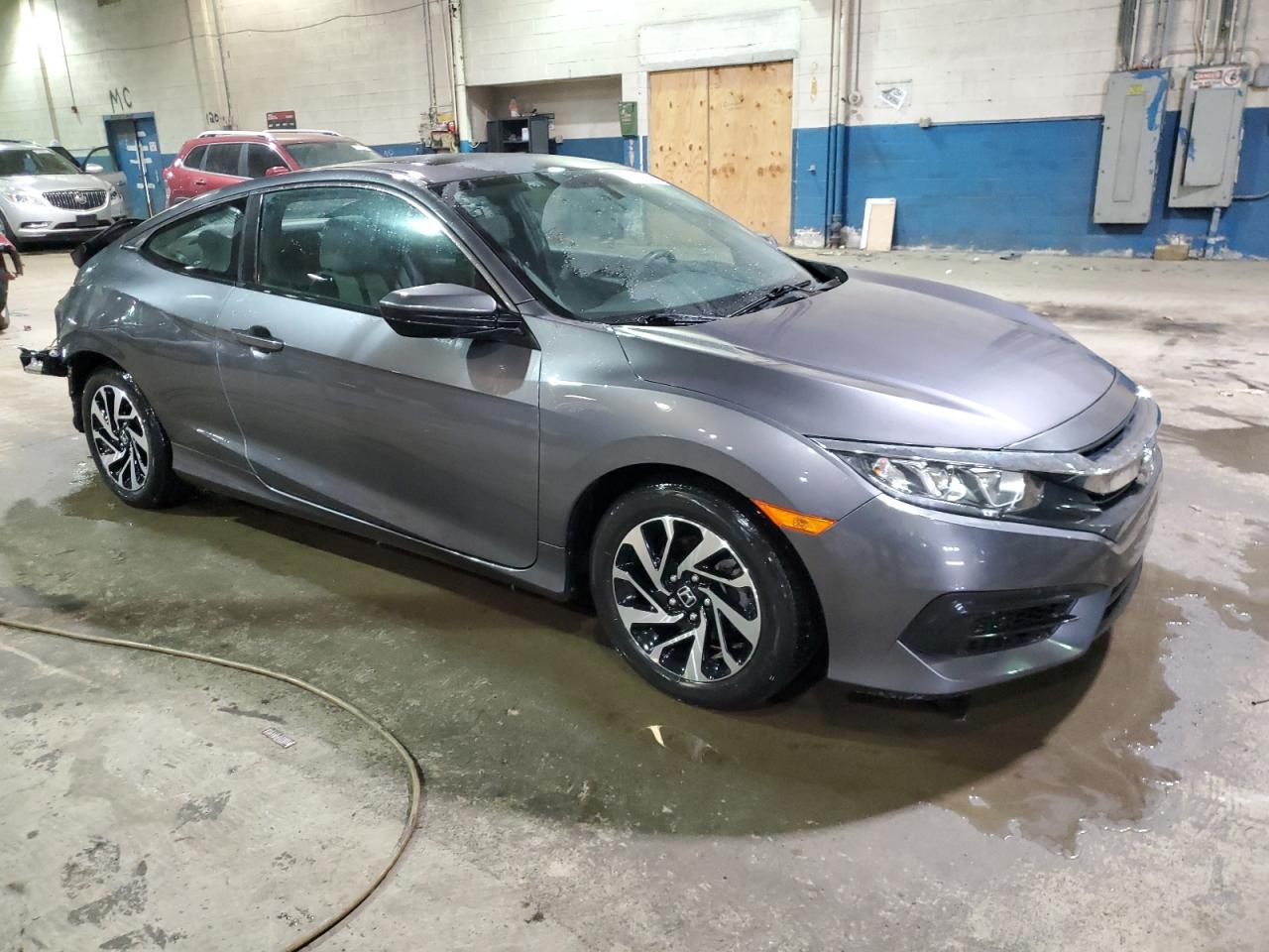 2018 Honda Civic VIN 2HGFC4B08JH302527 Copart auction photo, rear end damage thumbnail 4