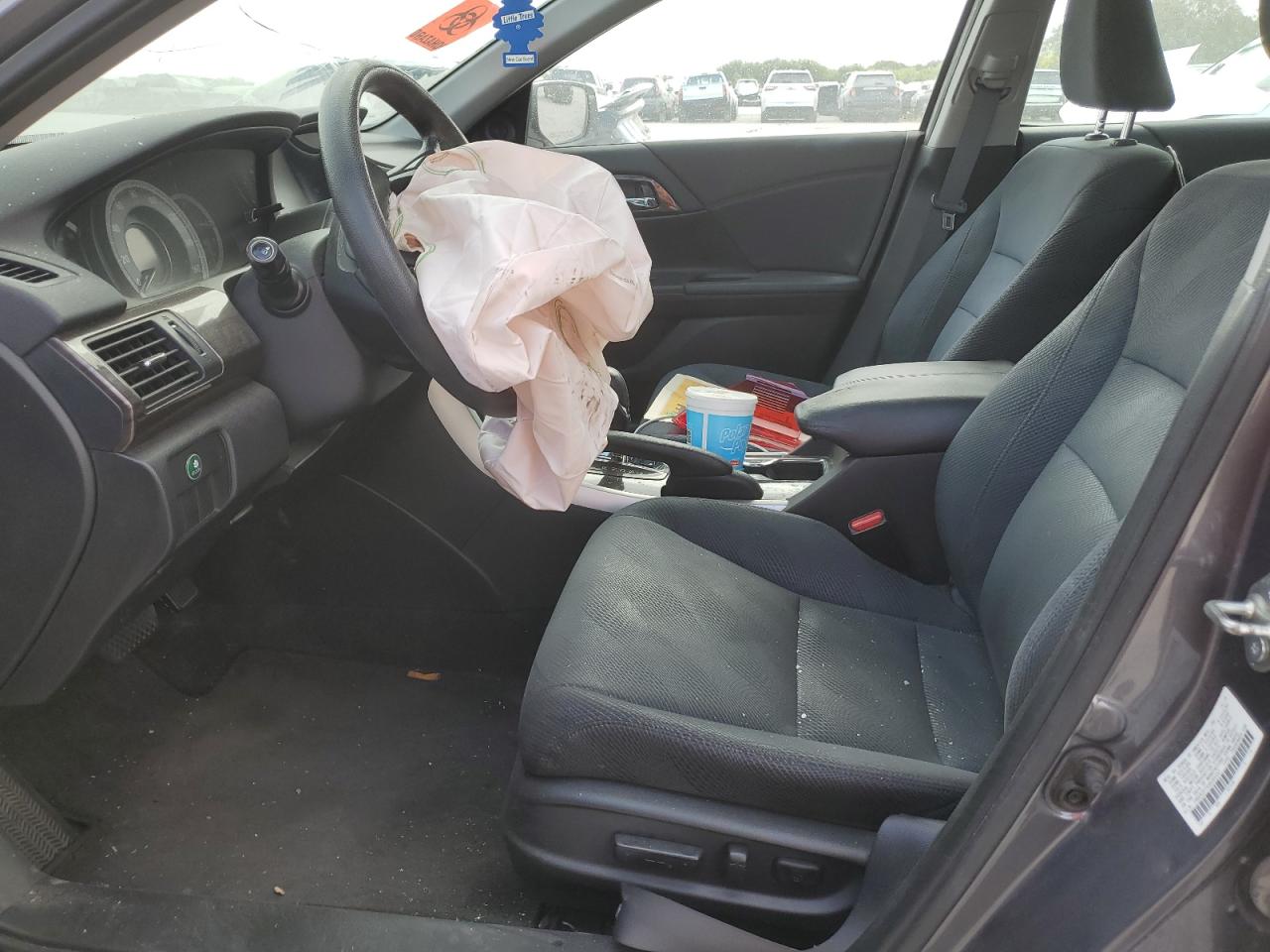 2017 Honda Accord VIN 1HGCR2F74HA085547 Copart auction photo, front end damage thumbnail 7