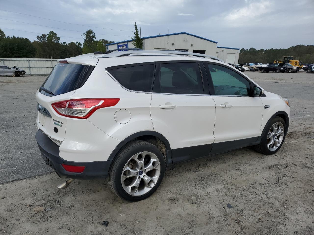 2014 Ford Escape VIN 1FMCU0JX8EUA27505 Copart auction photo, rear end damage thumbnail 3