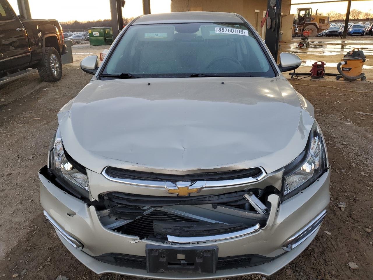 2015 Chevrolet Cruze VIN 1G1PC5SBXF7167802 Copart auction photo, front end damage thumbnail 5