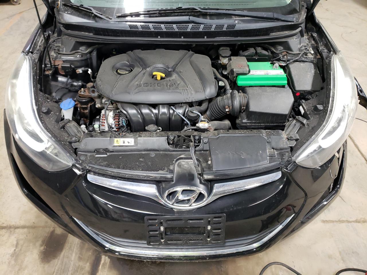 2016 Hyundai Elantra VIN 5NPDH4AE1GH679740 Copart auction photo, side damage thumbnail 11