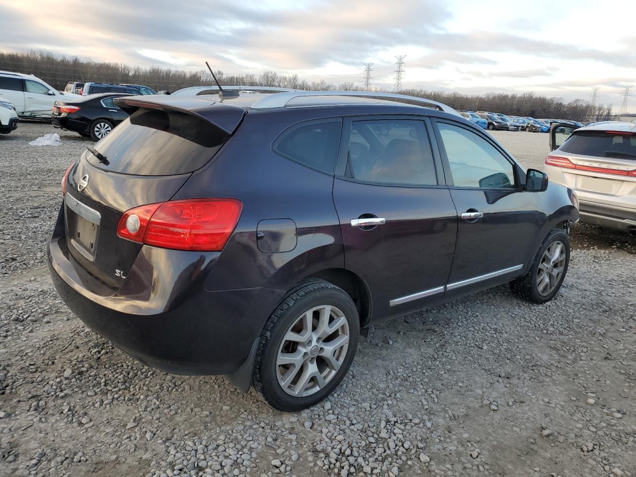 2011 Nissan Rogue VIN JN8AS5MV3BW266506 Copart auction photo, front end damage thumbnail 3