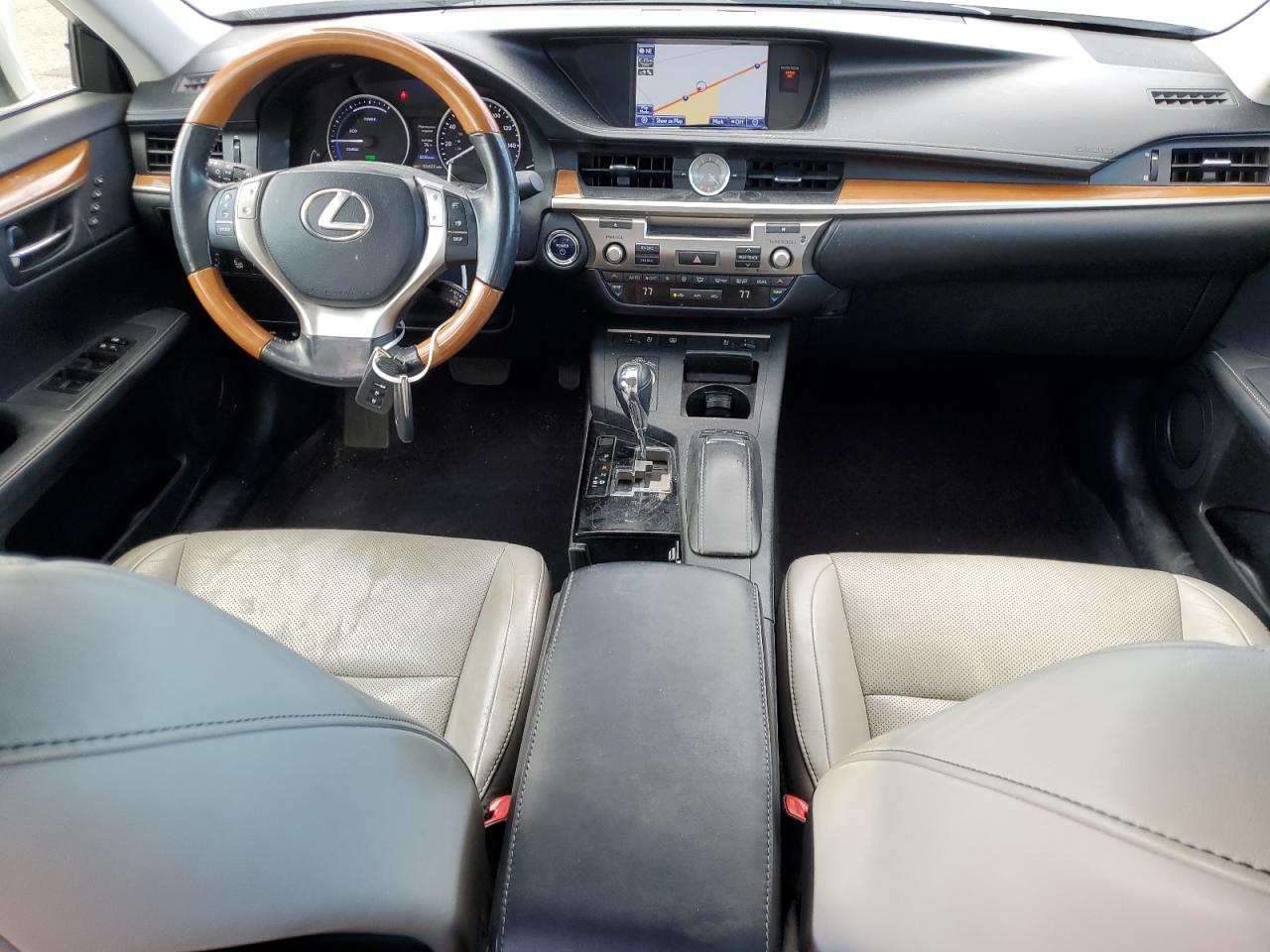 2013 Lexus ES VIN JTHBW1GG8D2021607 Copart auction photo, front end / side damage thumbnail 8