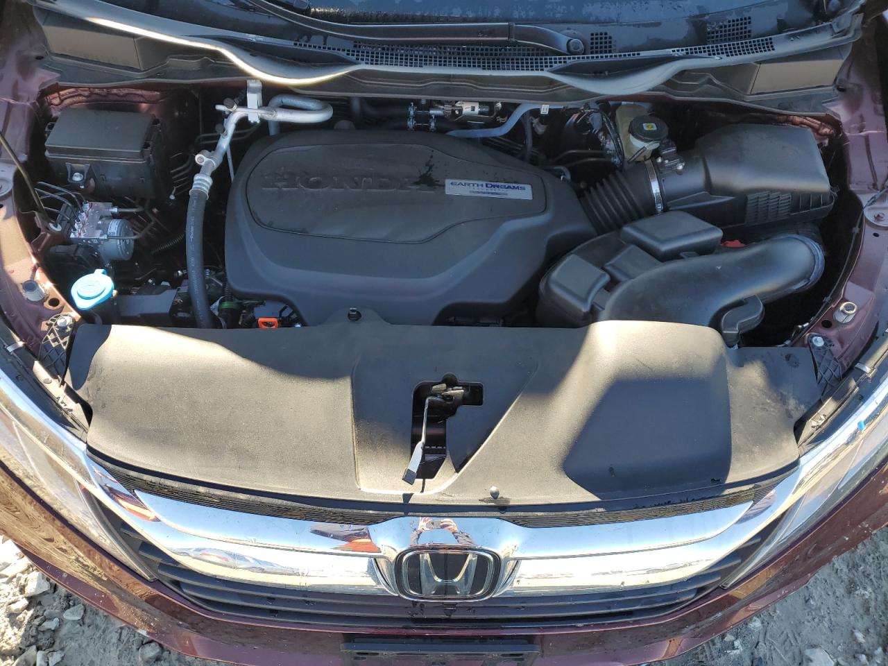 2019 Honda Odyssey VIN 5FNRL6H76KB129495 Copart auction photo, side damage thumbnail 14