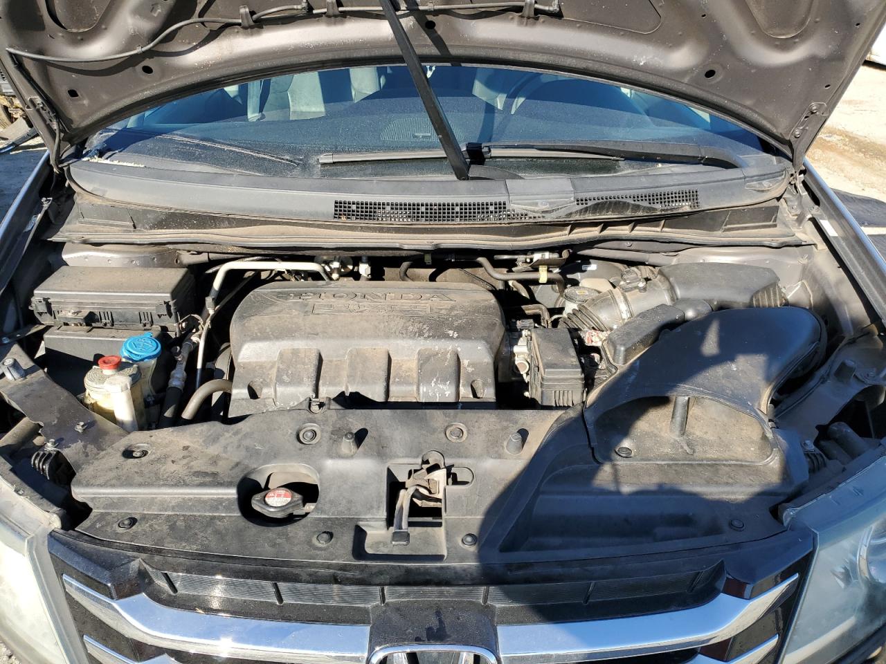 2015 Honda Odyssey VIN 5FNRL5H63FB001190 Copart auction photo, front end damage thumbnail 13
