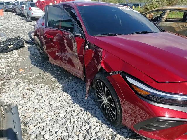 2024 Hyundai Elantra VIN KMHLM4DGXRU692320 Copart auction photo, rear end damage thumbnail 11