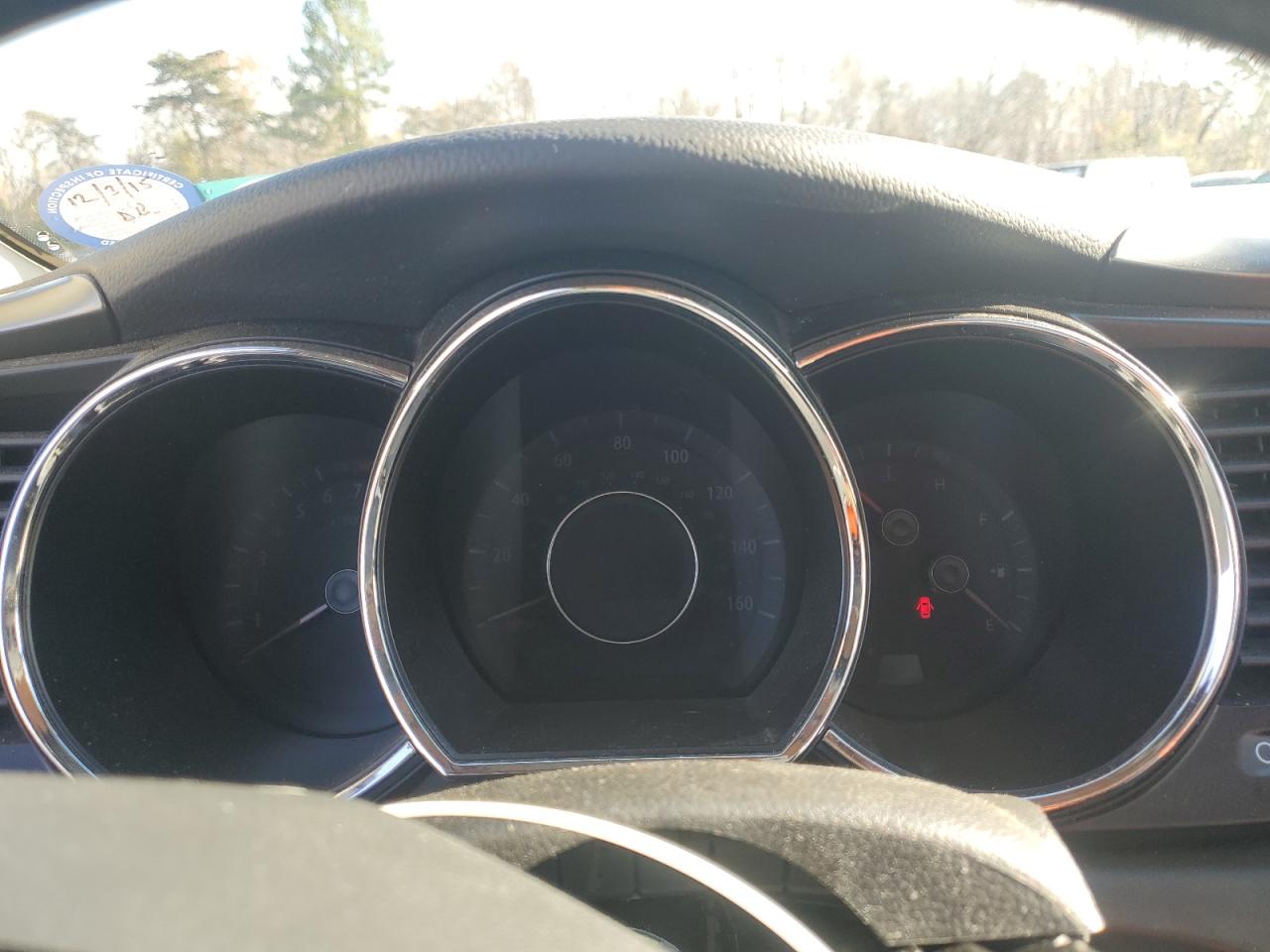 2013 KIA Optima VIN KNAGM4A73D5367499 Copart auction photo, vandalism damage thumbnail 9