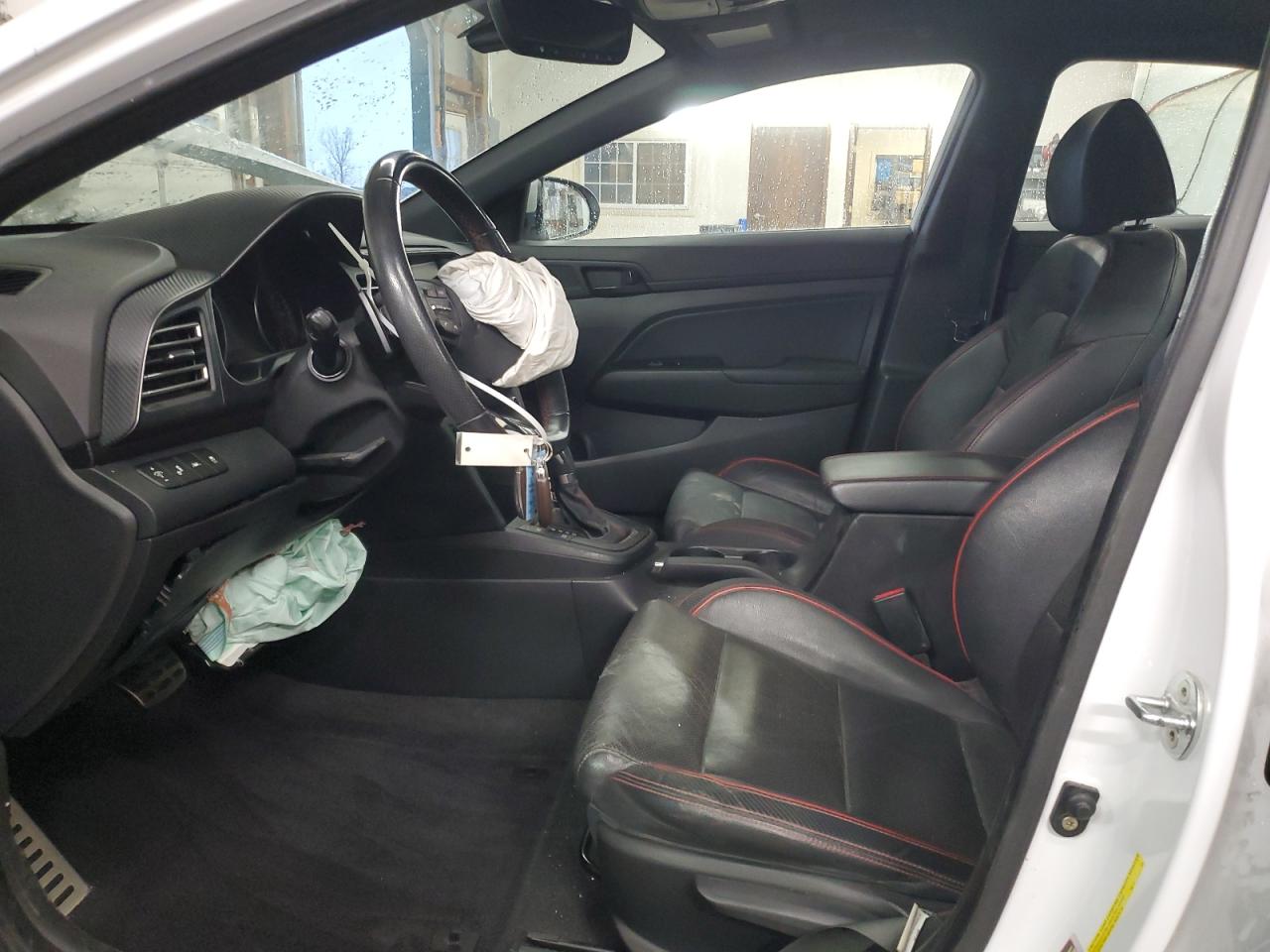 2019 Hyundai Elantra VIN KMHD04LB3KU811515 Copart auction photo, front end damage thumbnail 7