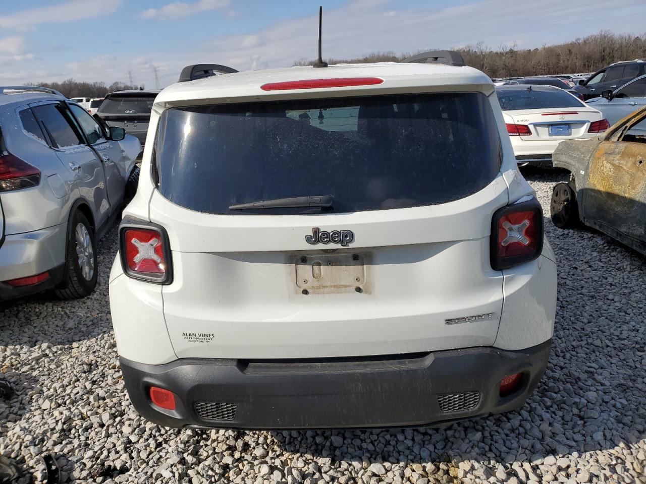 2016 Jeep Renegade VIN ZACCJAATXGPE38022 Copart auction photo, front end / minor dent/scratches damage thumbnail 6