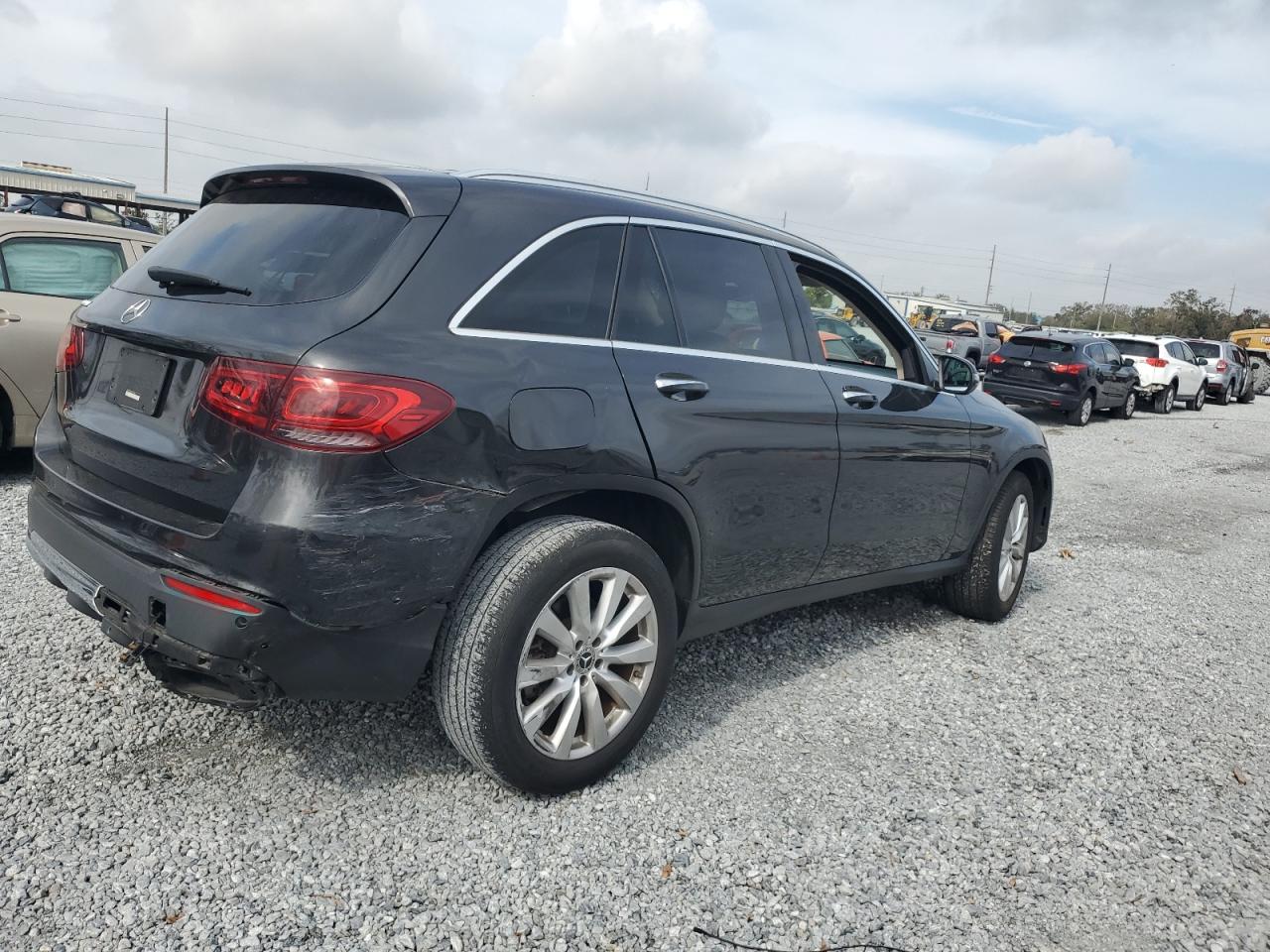 2020 Mercedes-Benz GLC VIN WDC0G8DB5LF708441 Copart auction photo, front end / rear end damage thumbnail 3