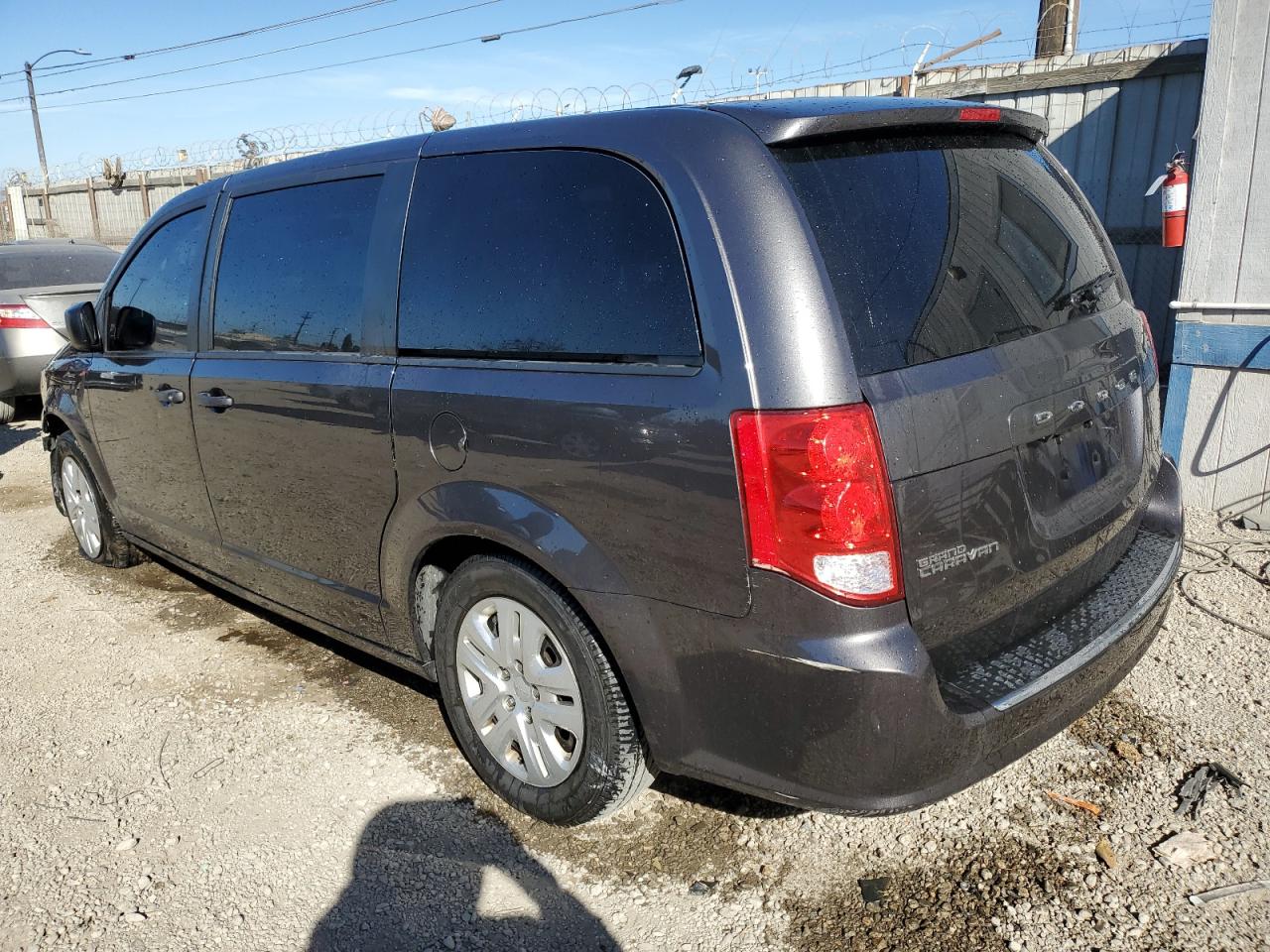 2019 Dodge Caravan VIN 2C4RDGBGXKR794075 Copart auction photo, mechanical damage thumbnail 2