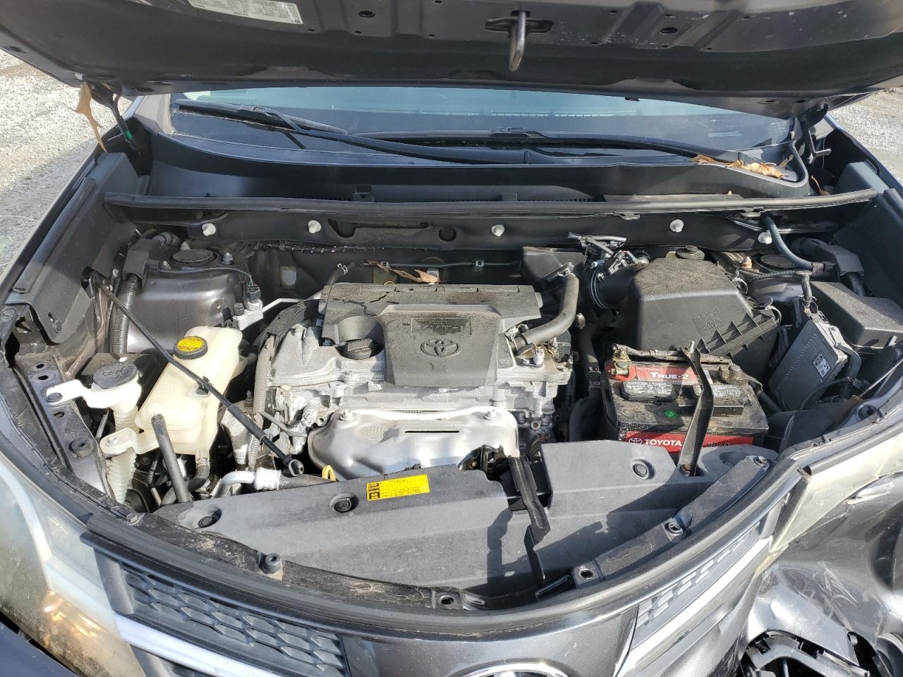 2014 Toyota RAV 4 VIN 2T3BFREV6EW145658 Copart auction photo, front end damage thumbnail 11