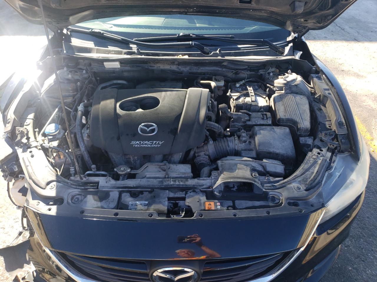 2015 Mazda 6 VIN JM1GJ1V56F1208778 Copart auction photo, front end damage thumbnail 11