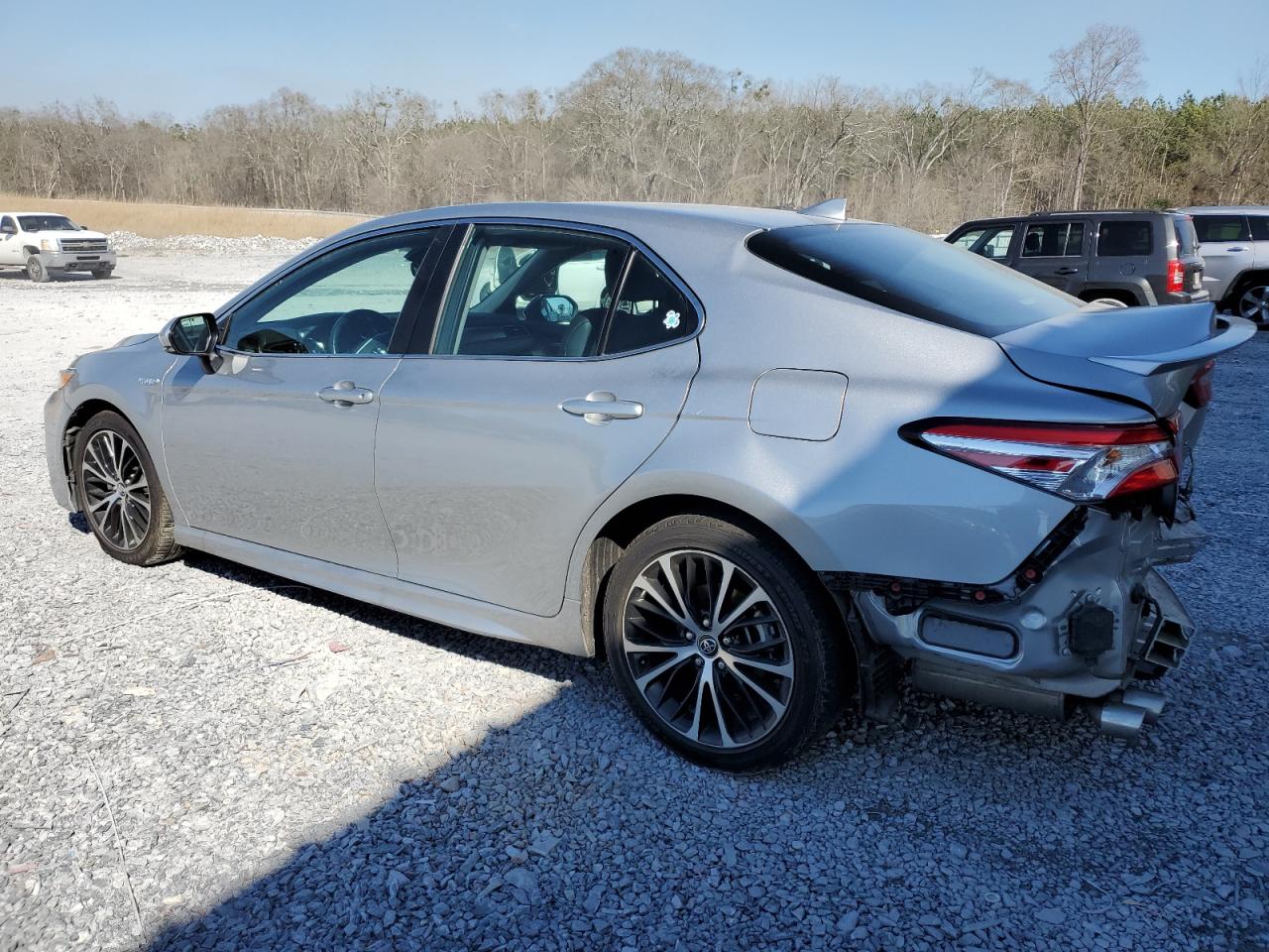2020 Toyota Camry VIN 4T1J31AK0LU011770 Copart auction photo, rear end damage thumbnail 2
