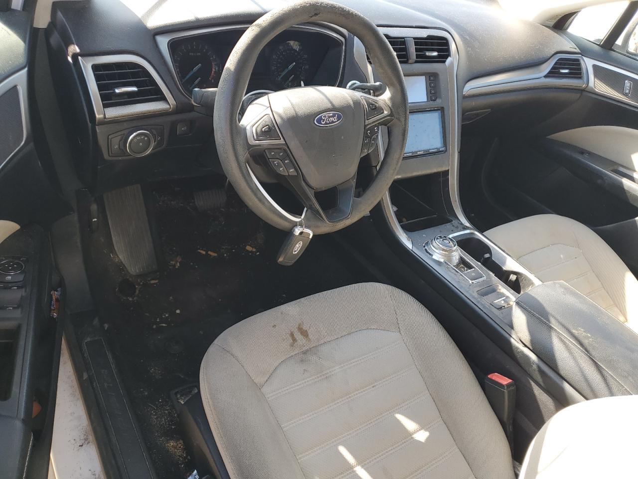 2017 Ford Fusion VIN 3FA6P0G71HR244394 Copart auction photo, front end damage thumbnail 8