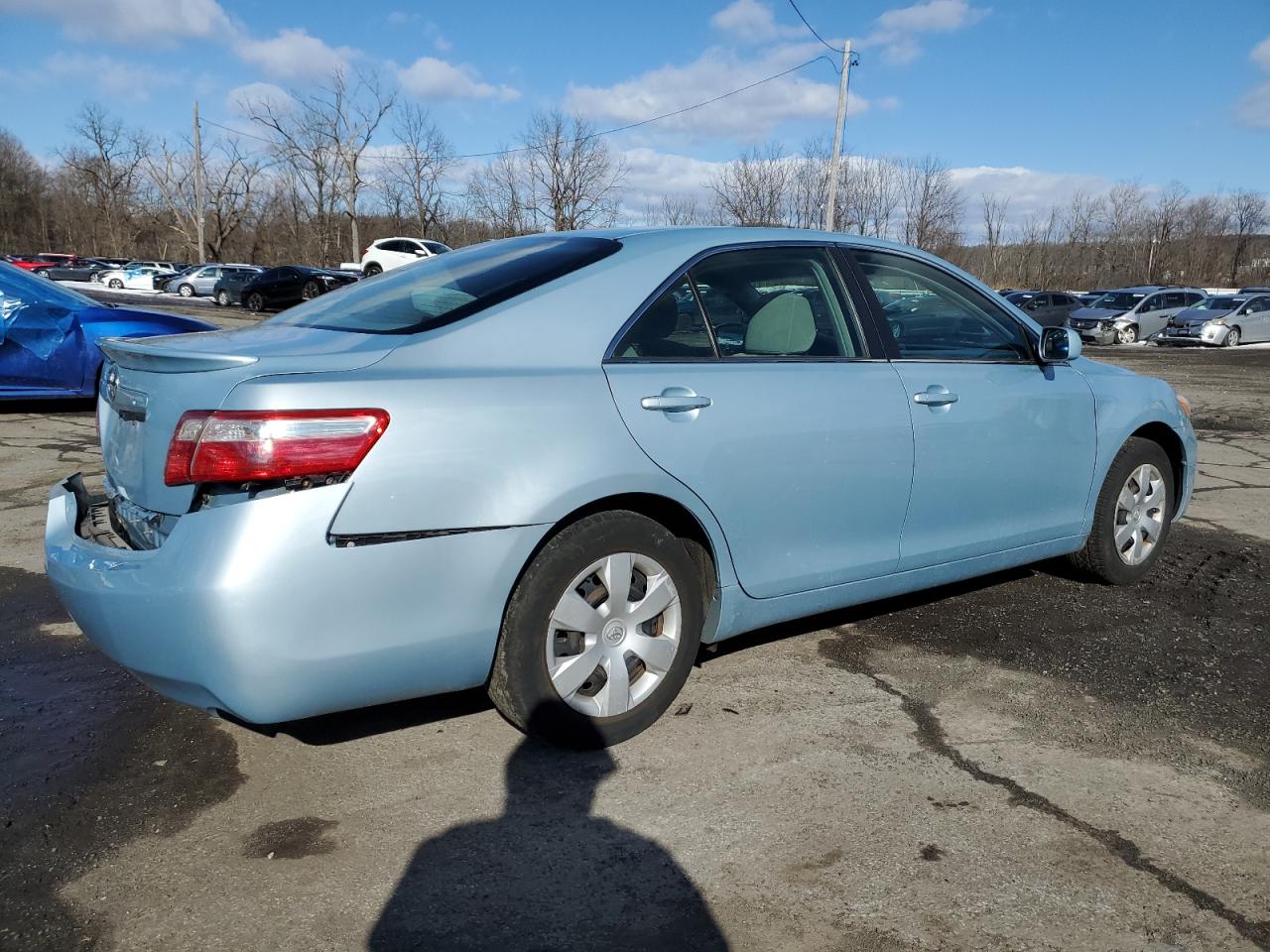 2009 Toyota Camry VIN 4T1BE46K19U915211 Copart auction photo, rear end / minor dent/scratches damage thumbnail 3