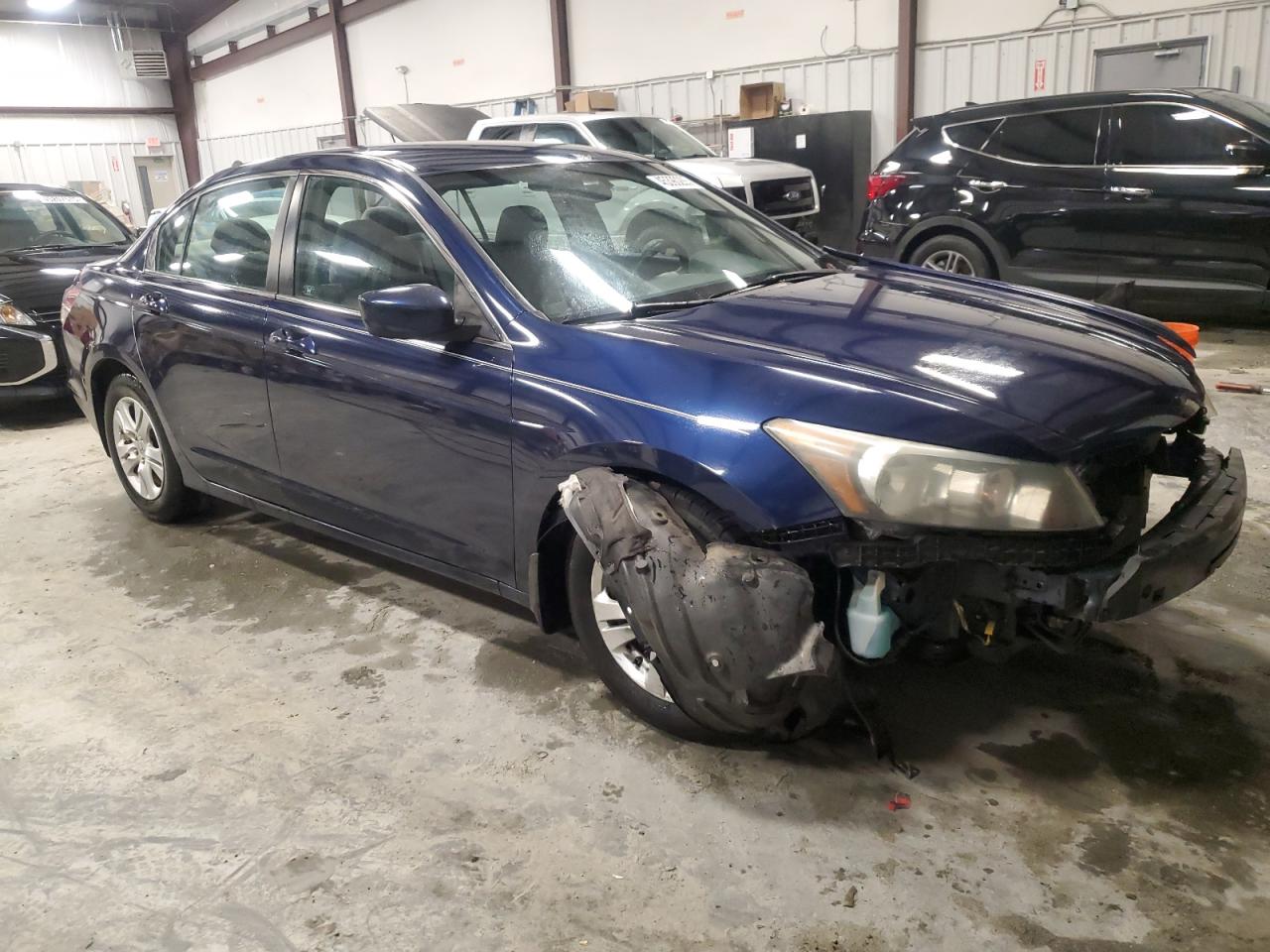 2010 Honda Accord VIN 1HGCP2F46AA039462 Copart auction photo, side / front end damage thumbnail 4