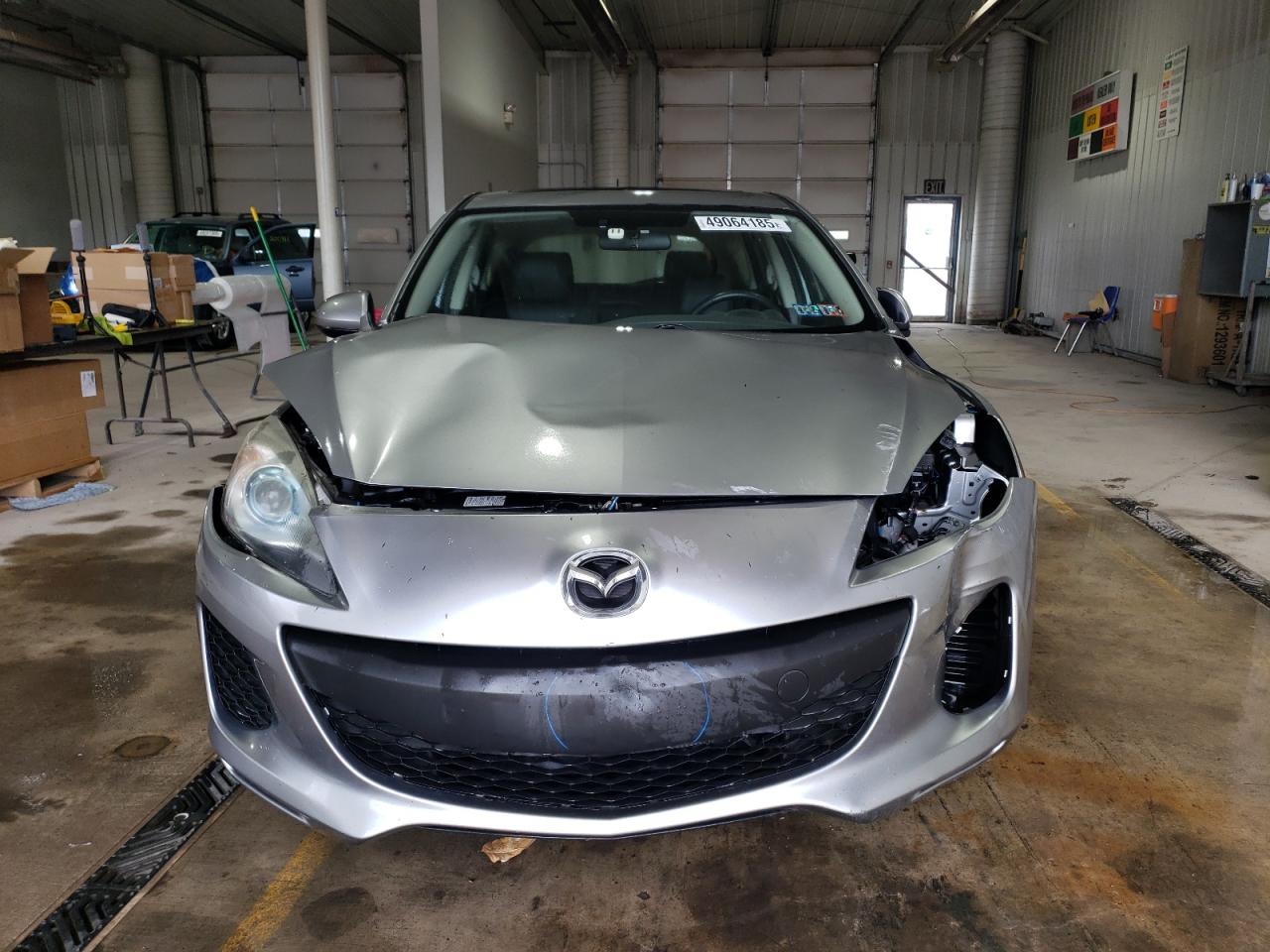 2012 Mazda 3 VIN JM1BL1M7XC1659084 Copart auction photo, front end damage thumbnail 5