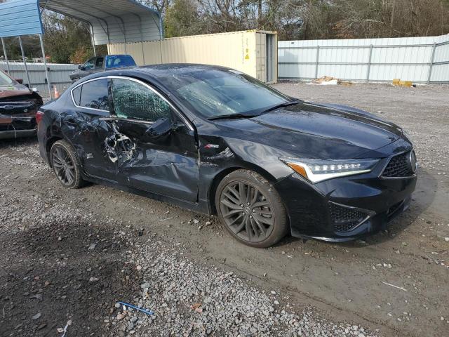 2022 Acura ILX VIN 19UDE2F80NA005200 Copart auction photo, side damage thumbnail 4