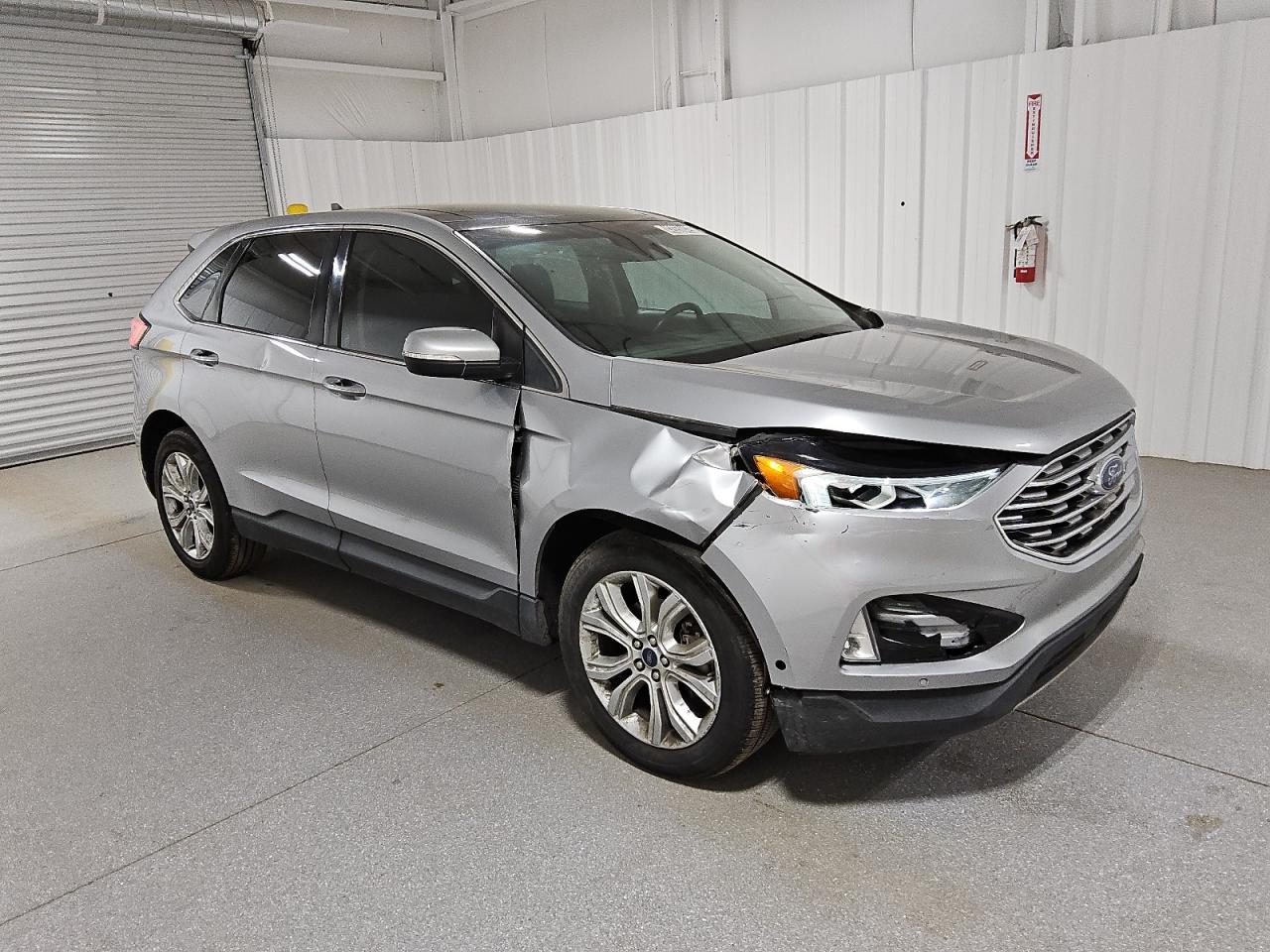 2020 Ford Edge VIN 2FMPK3K92LBB35405 Copart auction photo, side damage thumbnail 4
