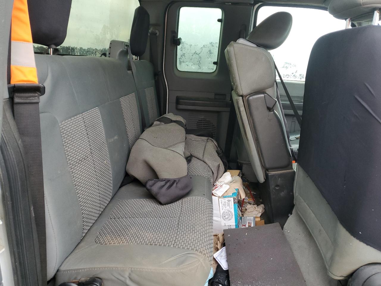 2011 Ford F250 VIN 1FT7X2B62BEA55207 Copart auction photo, side damage thumbnail 11