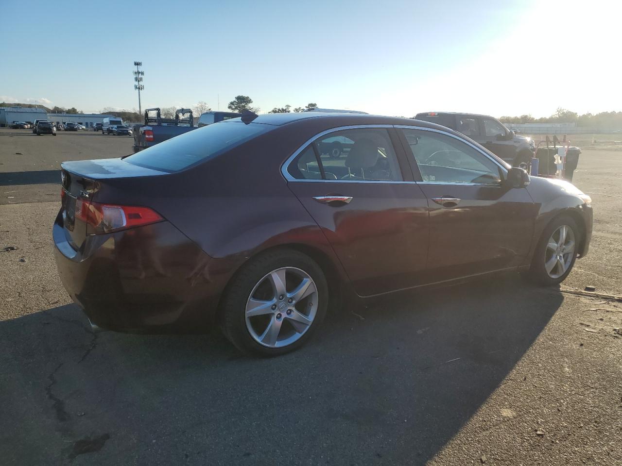 2011 Acura TSX VIN JH4CU2F67BC005169 Copart auction photo, minor dent/scratches damage thumbnail 3