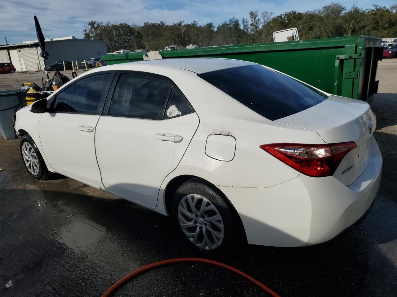2018 Toyota Corolla VIN 5YFBURHEXJP823494 Copart auction photo, front end / minor dent/scratches damage thumbnail 2