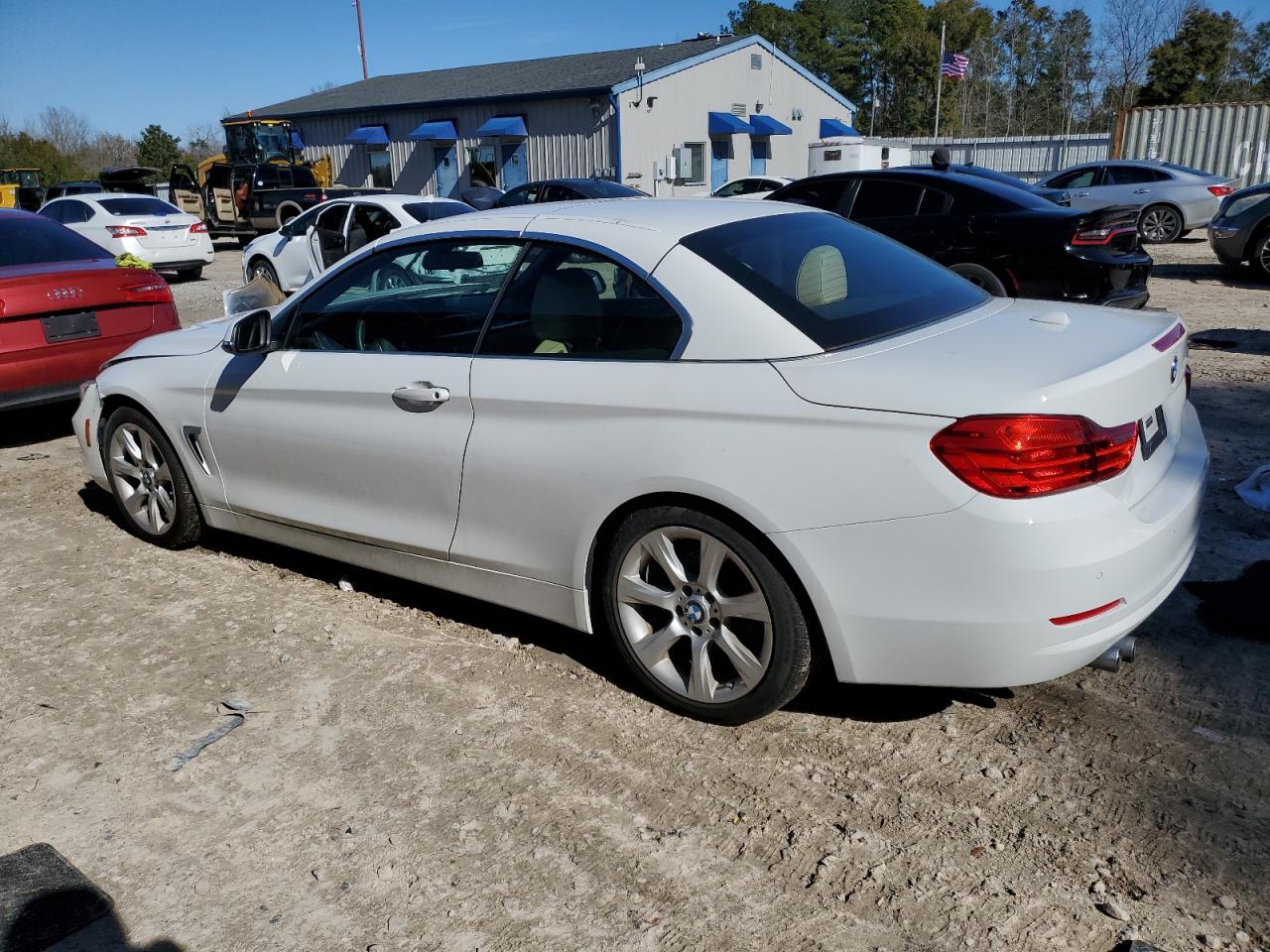 2015 BMW 4er VIN WBA3V5C55FP753362 Copart auction photo, front end damage thumbnail 2