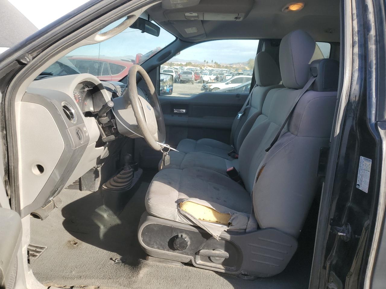 2007 Ford F-150 VIN 1FTRX14W87KD25226 Copart auction photo, rear end damage thumbnail 7
