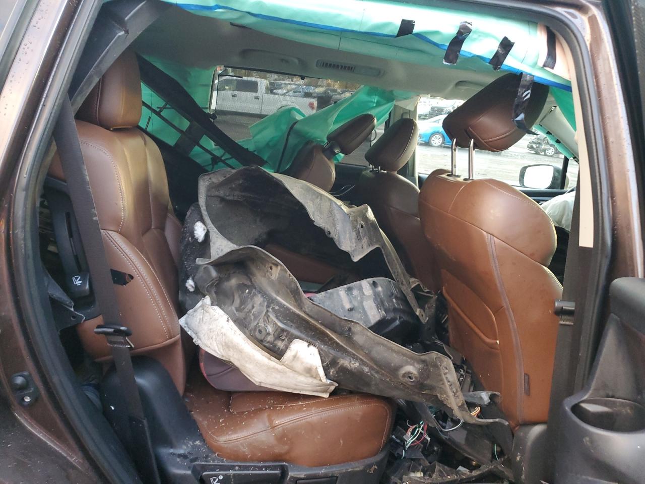 2019 Subaru Ascent VIN 4S4WMARD9K3417365 Copart auction photo, front end / rear end damage thumbnail 10