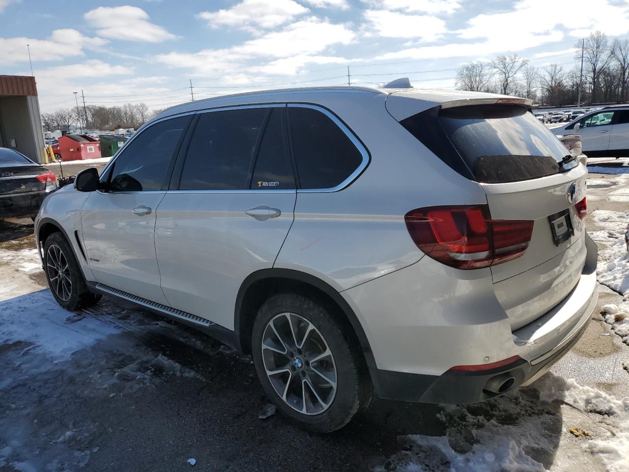 2015 BMW X5 VIN 5UXKR2C57F0H41211 Copart auction photo, front end / undercarriage damage thumbnail 2