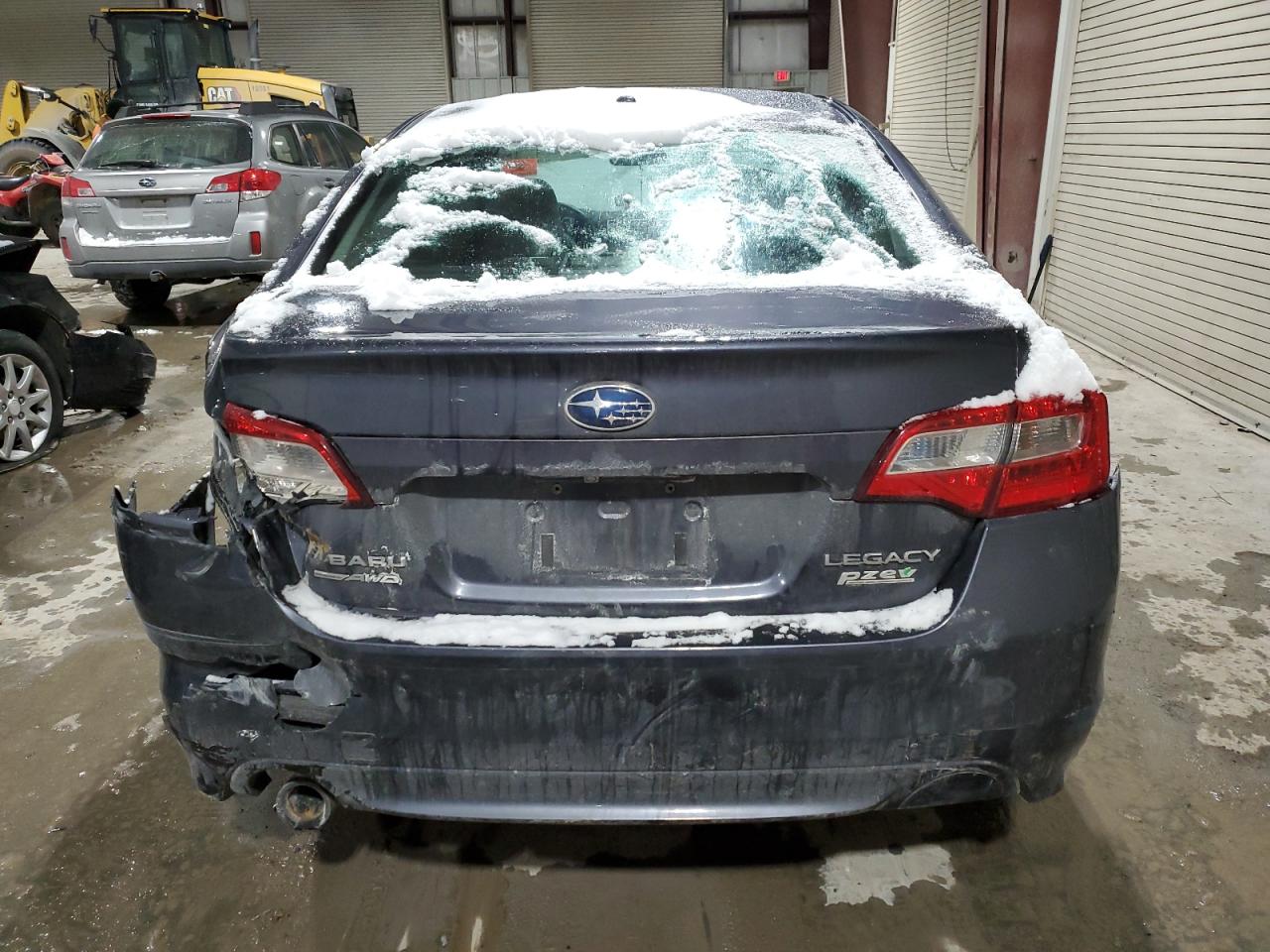 2015 Subaru Legacy VIN 4S3BNAJ65F3006578 Copart auction photo, front end / rear end damage thumbnail 6