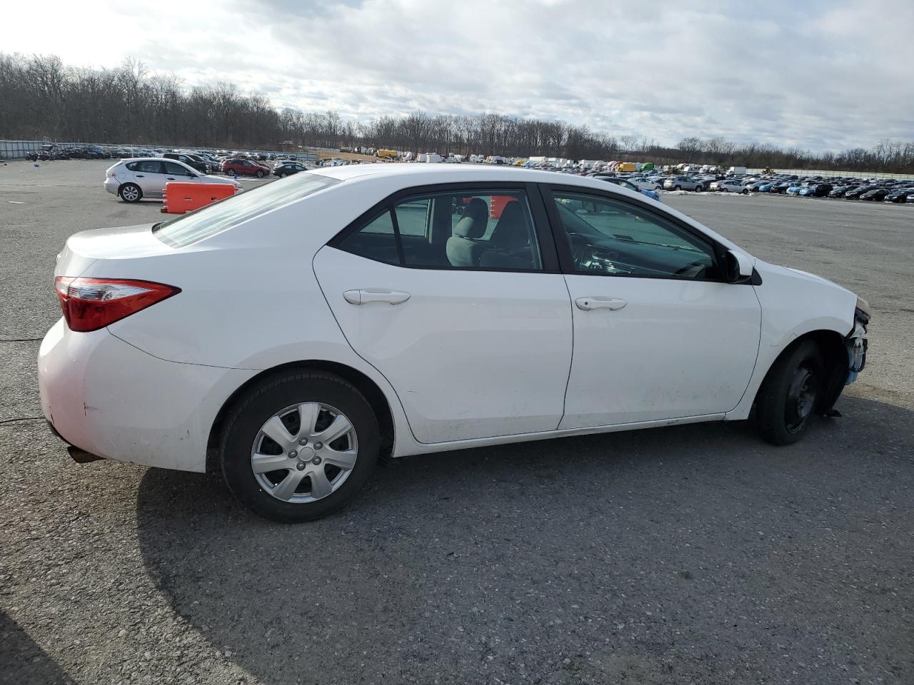 2014 Toyota Corolla VIN 2T1BURHEXEC134111 Copart auction photo, front end damage thumbnail 3