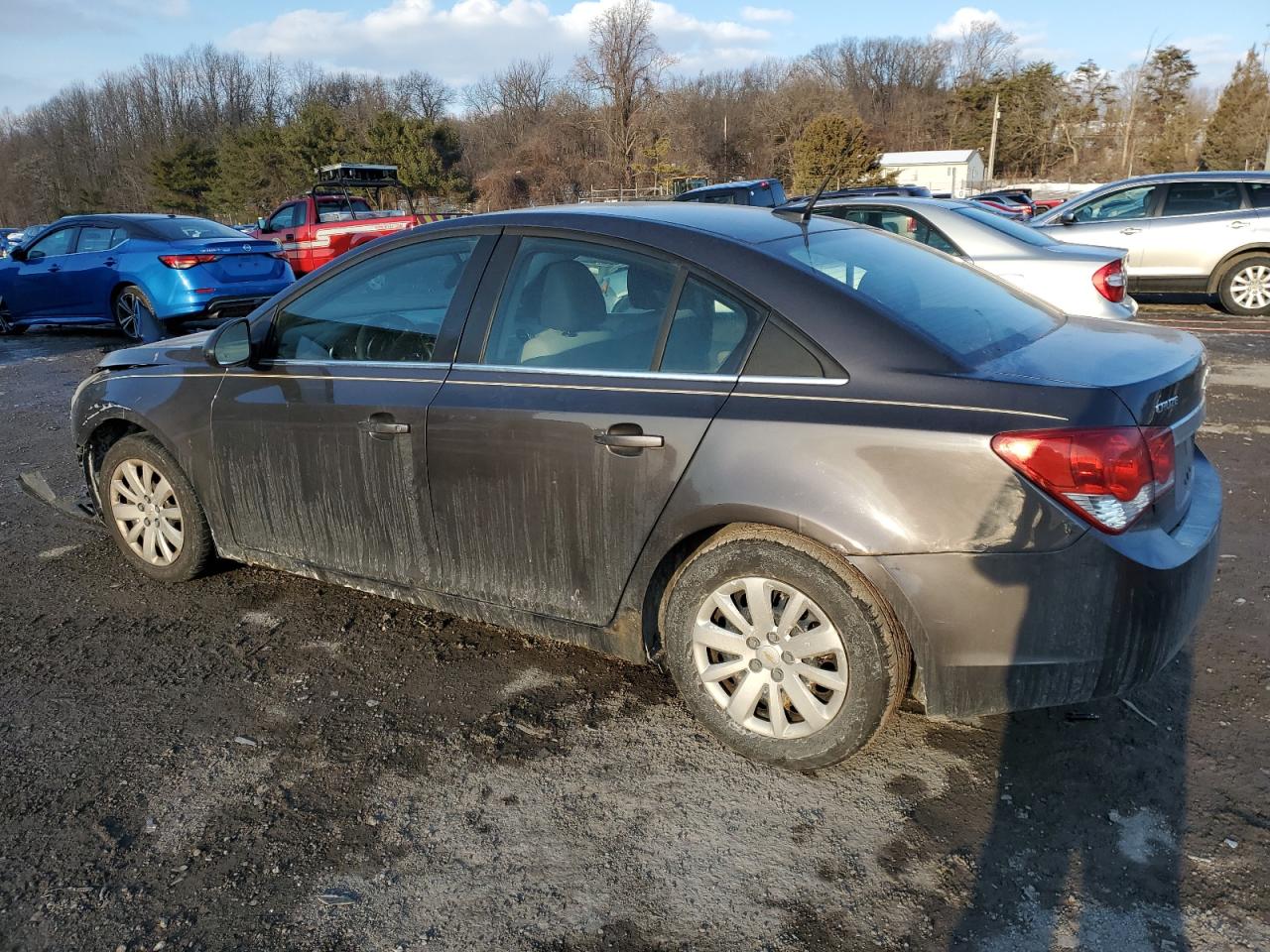 2011 Chevrolet Cruze VIN 1G1PC5SH3B7121212 Copart auction photo, front end damage thumbnail 2