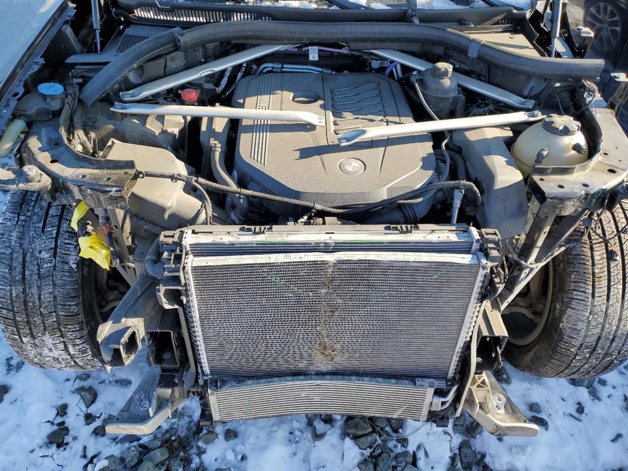 2022 BMW X5 VIN 5UXCR6C08N9K56485 Copart auction photo, front end damage thumbnail 12