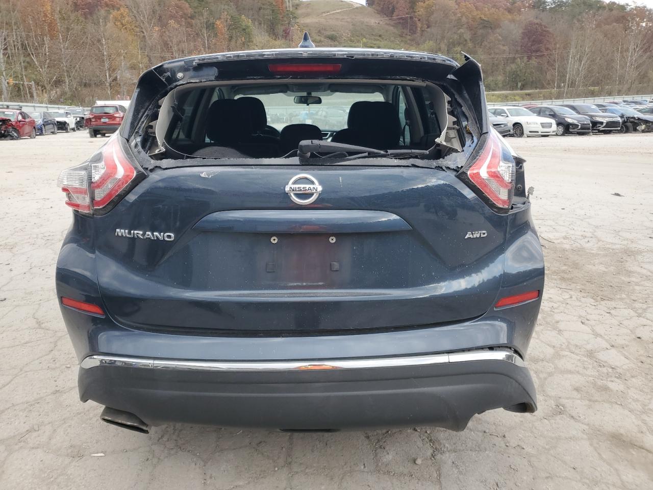 2017 Nissan Murano VIN 5N1AZ2MH3HN176878 Copart auction photo, all over damage thumbnail 6