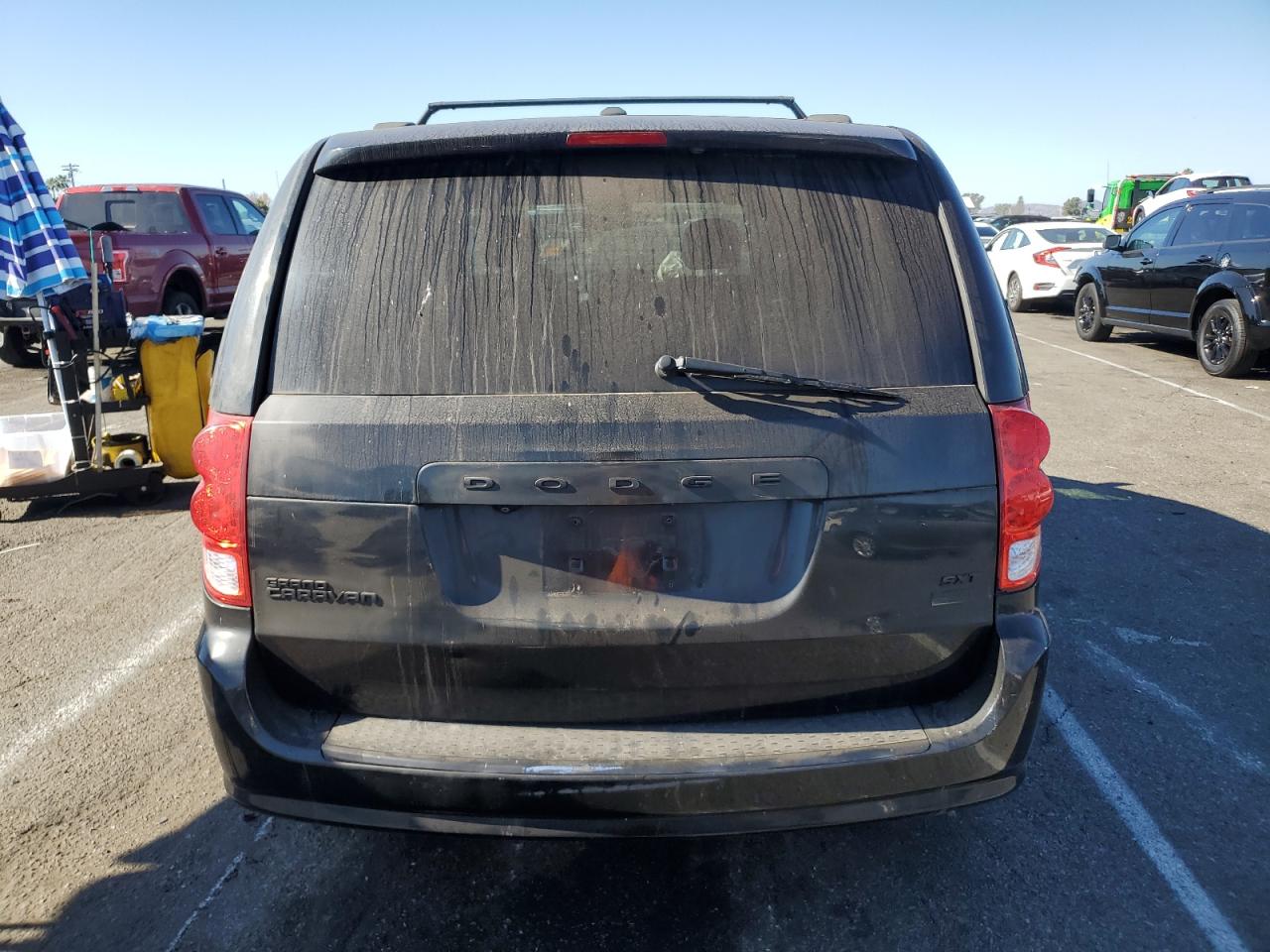 2017 Dodge Caravan VIN 2C4RDGCG1HR818691 Copart auction photo, front end damage thumbnail 6
