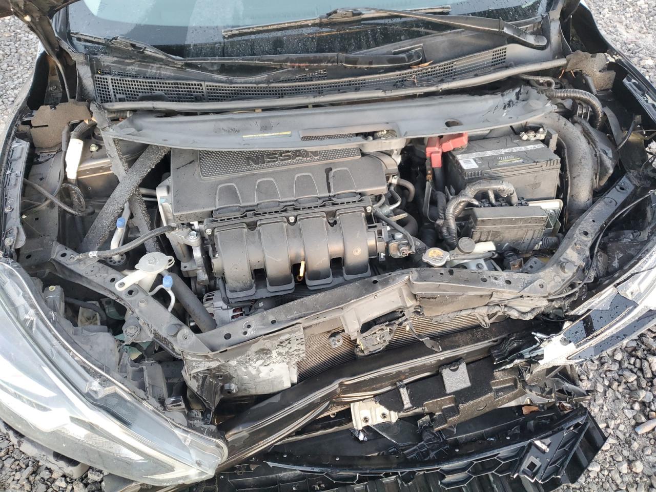 2016 Nissan Sentra VIN 3N1AB7AP6GL655279 Copart auction photo, front end damage thumbnail 11