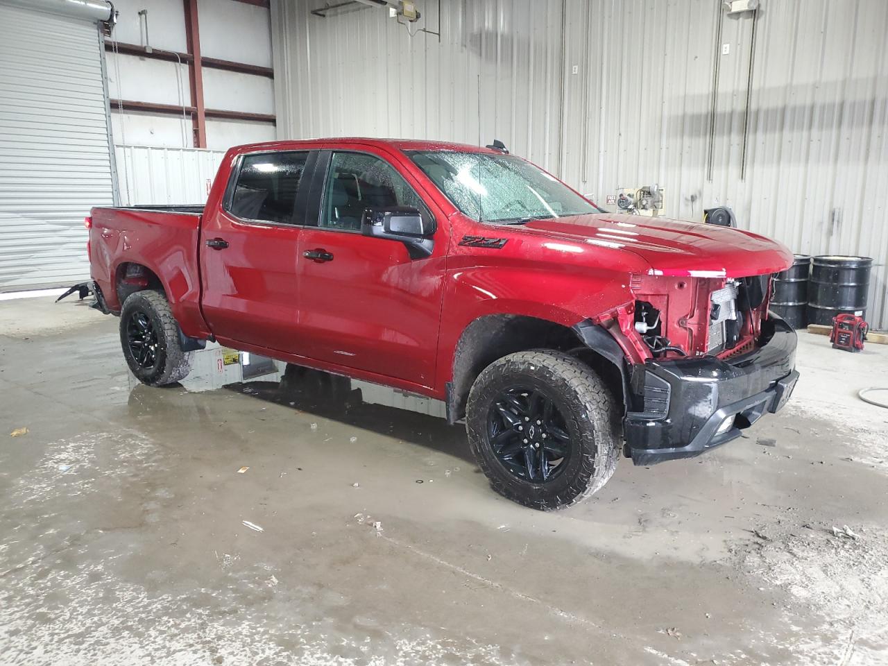 2021 Chevrolet Silverado VIN 3GCPYFED4MG350478 Copart auction photo, front end damage thumbnail 4