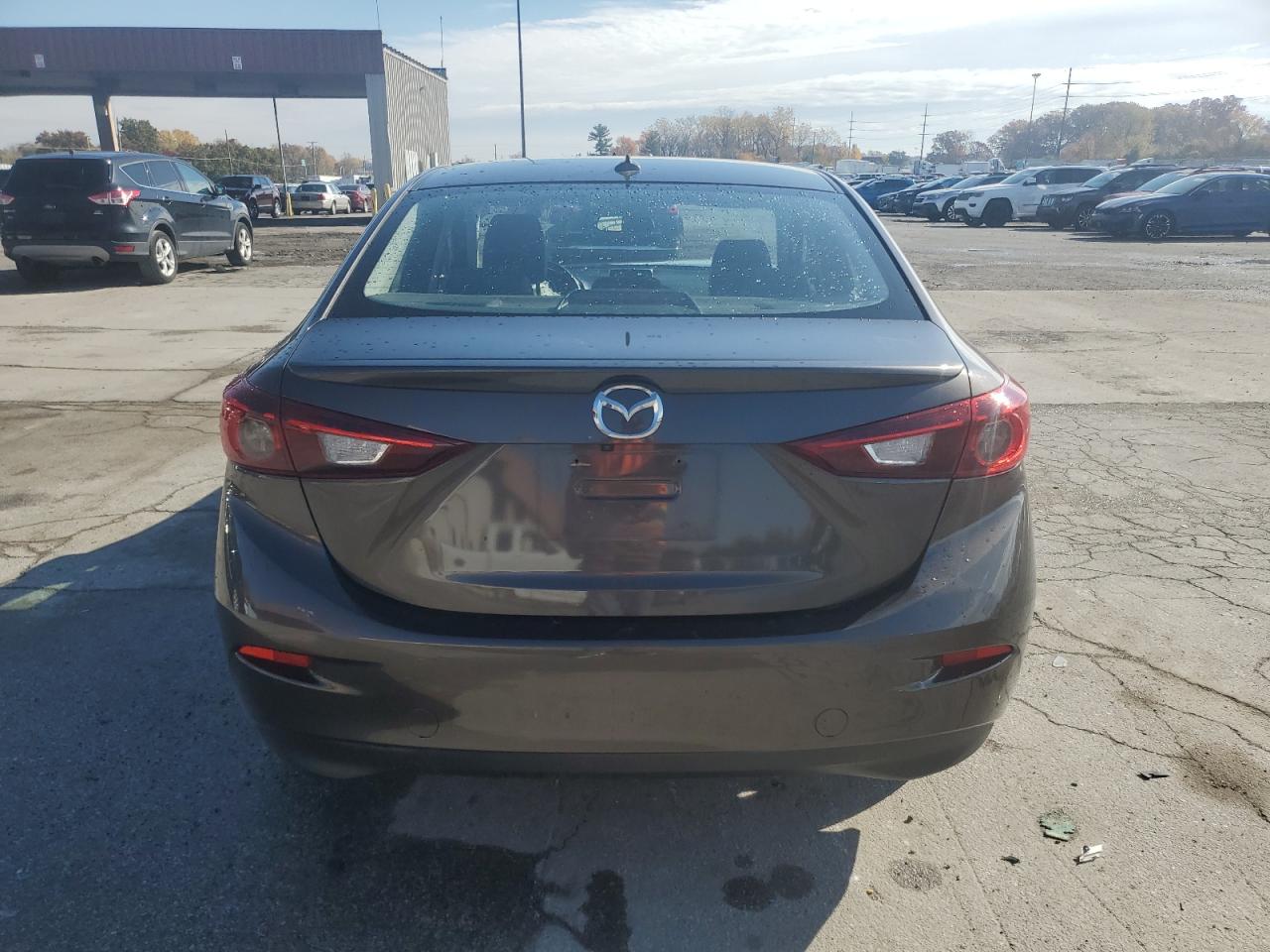 2014 Mazda 3 VIN JM1BM1W76E1130079 Copart auction photo, front end / side damage thumbnail 6