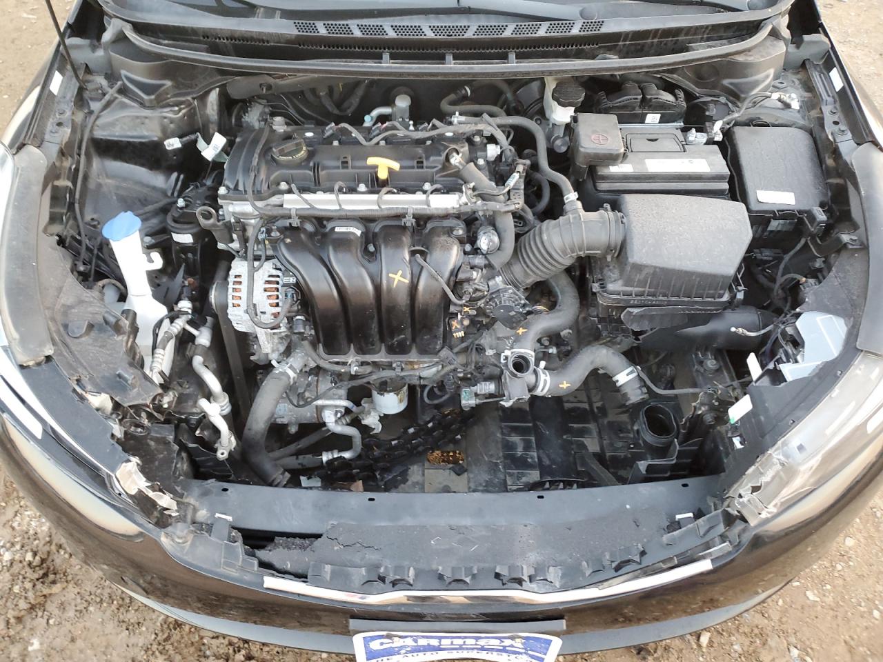 2017 KIA Forte VIN 3KPFK4A76HE148714 Copart auction photo, front end damage thumbnail 12