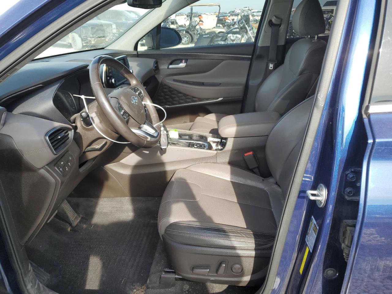 2019 Hyundai Santa Fe VIN 5NMS53AA1KH127104 Copart auction photo, rear end damage thumbnail 7