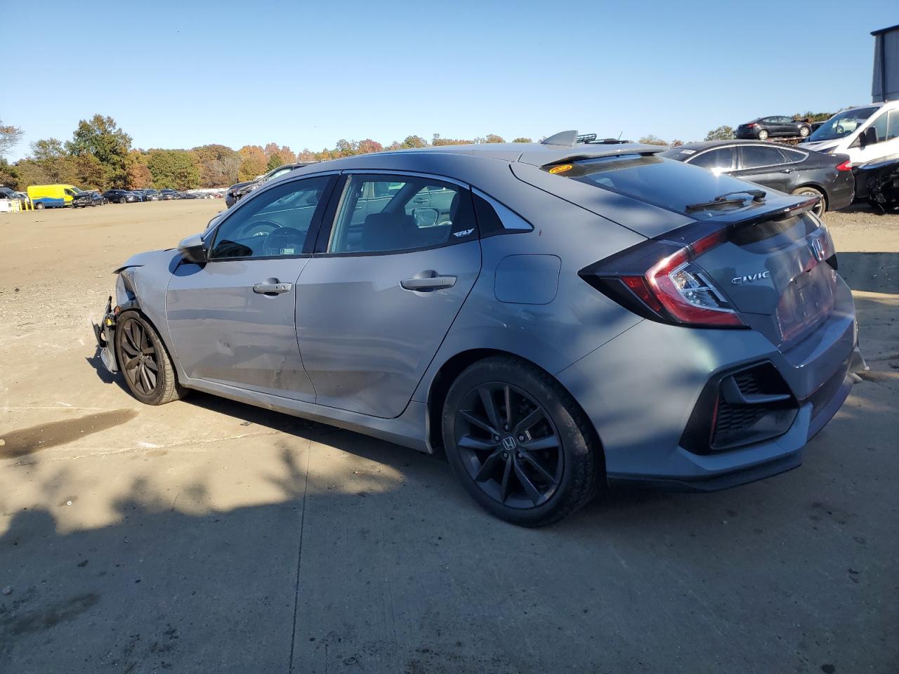 2020 Honda Civic VIN SHHFK7H83LU406611 Copart auction photo, front end / side damage thumbnail 2